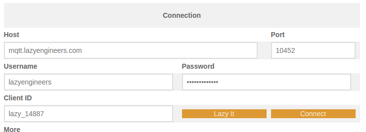 MQTT Connection